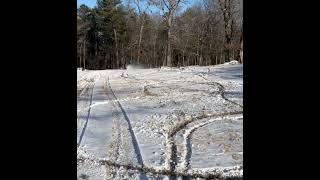 How to freeze in one minute  #dirtbike#snow