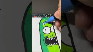 PICKLE RICK (PART 1) #shorts #shortsart #rickandmorty