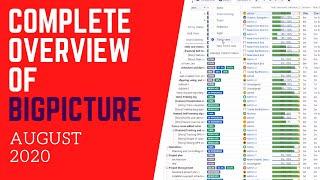 COMPLETE OVERVIEW OF BIGPICTURE August 2020