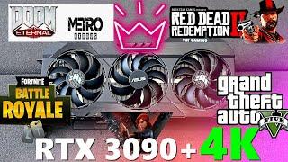 ОБЗОР И ТЕСТЫ RTX 3090 В 4K!