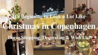 Copenhagen Vlog | Slow Down With Me: Decorating for Christmas, Cozy Hobbies, Selfcare & Reading