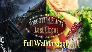 Let's Play - Forgotten Places 1 - Lost Circus - Full Walkthrough