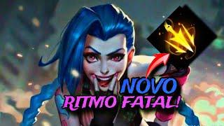 JINX COM O NOVO RITMO FATAL FICOU INSANA! / WILD RIFT