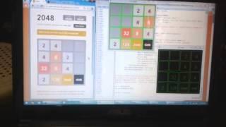 OpenCV Python: 2048 (Online) Game Solver