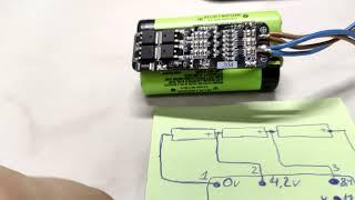 Как правильно припаять 18650 к BMS 3S три банки, чтобы работала