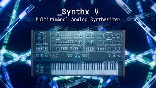 Synthx V | Multitimbral Analog Synthesizer | ARTURIA