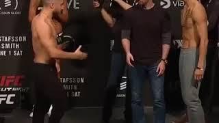 Daniel Teymur welcomes (Sung Binjo) to the octagon tomorrow night at #UFCStockholm