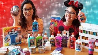 FAZENDO SLIME COM COLA DOS ESTADOS UNIDOS | Luluca