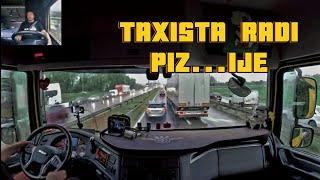 Ovako se gubi glava, taxista je poludio!