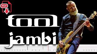 Tool - Jambi (Bass Tabs | Notation) @ChamisBass  #toolbass #basstabs #chamisbass