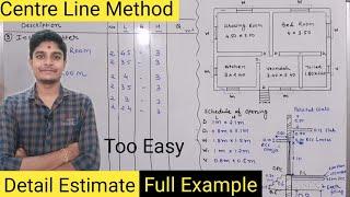 Detail Estimate of Residential Building | ECV | PPV | GTU