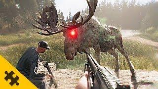 FAR CRY 5 - ЛОСЬ ПРИЗРАК, съесть яйца быков, СПАРИВАНИЕ КОРОВ/ПРАЗДНИК ЖИВОТА (Пасхалки/Easter Eggs)