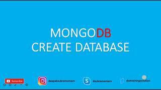 MONGODB CREATE DATABASE | TAMIL | PART-3 | DEVELOPER | BEGINNERS TUTORIALS  | 5 Minutes