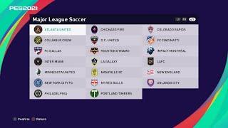 PES 2021 Major League Soccer Option File MLS