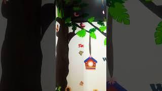 wall art creative ideas sk #fun#viral#creative#like#color#shorts#live#kids#kidsvideo#baby#creative