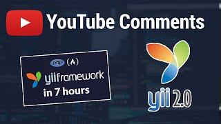 YouTube Clone Comments in Yii2 Framework - Full Working Process