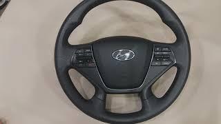 Kак отсоединить airbag от руля Hyundai Sonata