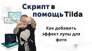 Как добавить эффект лупы для фото | Тильда Бесплатный Конструктор для Создания Сайтов