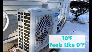 Can MrCool DIY Heat Pump Work Under 10ºF (-12.22ºC) Cold Weather?