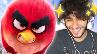 we watched the INFAMOUS Angry Birds movie...