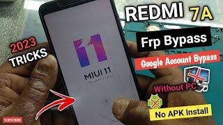 Redmi 7a frp bypass miui 11 | redmi 7a frp bypass 2022 | Redmi 7A FRP Unlock | Frp unlock 2023 | frp