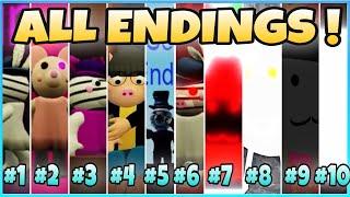 HOW TO GET ALL 10 ENDING BADGES | Zizzy & Pony | Roblox