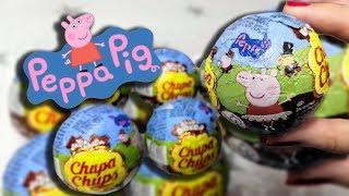 Новинка Свинка Пеппа от Чупа Чупс 2019 Unboxing NEW Surprise Eggs Chupa Chups Peppa Pig