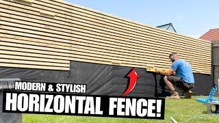 HOW TO Install A Modern & Stylish Horizontal Screen! DIY PROJECT YOU COULD DO!