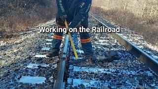 Replacing Missing Track Bolts on the Railroad