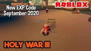 Roblox Holy War III BETA  [GODDESS SUNSHINE]  New Code September 2020