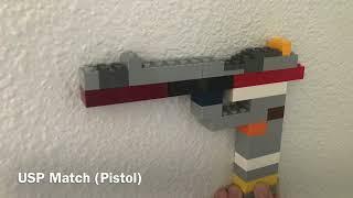 All Half-Life 2 Lego Weapons