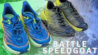 Running shoe Battle: Hoka Speedgoat 5 vs Hoka EVO Speedgoat