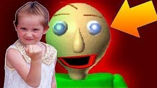 Побег из ШКОЛЫ в ROBLOX от Учителя Baldi! ЗЛОЙ УЧИТЕЛЬ БАЛДИ приключения в РОБЛОКС