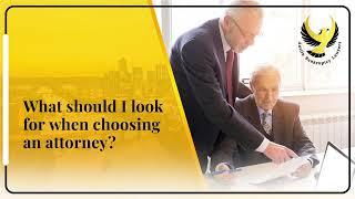 What Should I Look For When Choosing An Attorney? | Austin Bankruptcy Lawyers