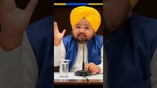Bhagwant mann vs Sukhbir Badal funny video #funny #bhagwantmann #shorts #ai