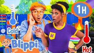 Blippi & Meekah Hot or Cold Game | Blippi | Celebrating Diversity