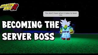 BECOMING THE SERVER BOSS IN DBR ROBLOX