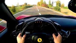 Brutally Fast Ferrari 458 Test Drive Maranello, Italy - POV - GoPro