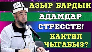 КАРА-КӨЛ ШААРЫ: СТРЕСС, ДЕПРЕССИЯ БОЛБОГУЛА! БУЛ ЖАМАН ООРУГА АЛЫП КЕЛЕТ! Устаз Эрмек Тынай уулу