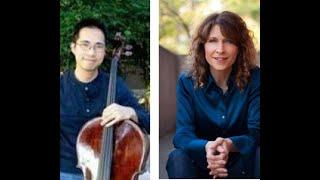 March 15, 2023 Jia-mo Chen, cello; Kirsten Smith, piano; Music At Noon, Sacramento, California