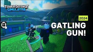 Gatling gun | Tower Defense Simulator