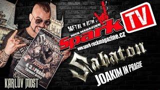 SPARK TV: SABATON - Joakim in Prague (Karlův most)