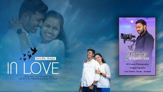 Pre Wedding Song || Sunny  Raj & Bhargavi || Love Story #best pre wedding song #Animal #Ammayi song