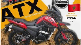 Becane #ATX 125cc Adventure 2025 international Motoمراجعة الجديد عند شركة البيكان 2025