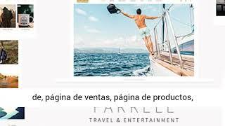 Plantillas Web Para Agencias De Viajes | Farrell – Plantilla HTML de turismo y entretenimiento