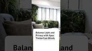 Step up your home office game with Timbercast blinds  #interiordesign #homedecor #home
