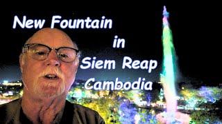 The INSANE Water Fountain Show In Siem Reap