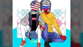 [Countryhumans] США и Россия - It Has Begun.