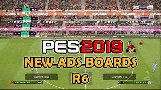 PES 2019 new Ads board R6 AIO smoke patch 19.4.1