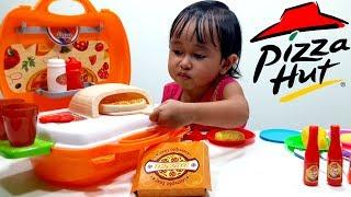 PIZZA Toys Playset   Mainan Masak Masakan Membuat PIZZA  Let's Play Jenica 